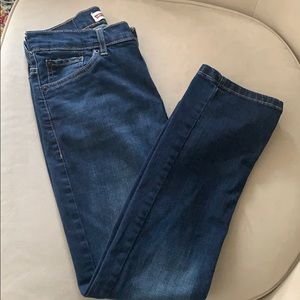 Boys Levi performance 511 slim blue jeans